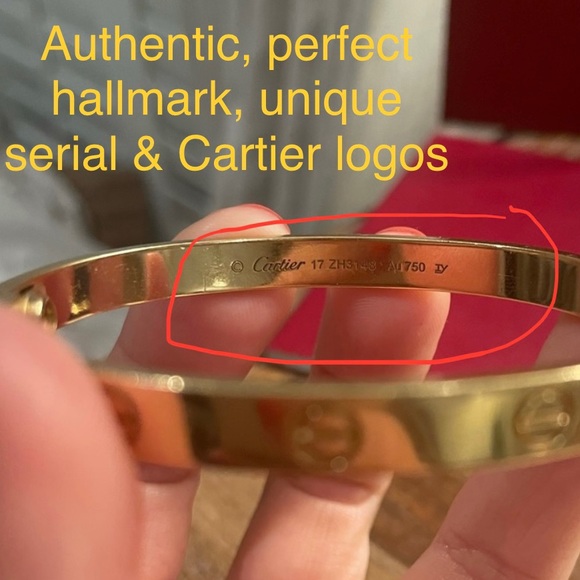 cartier bracelet real vs fake